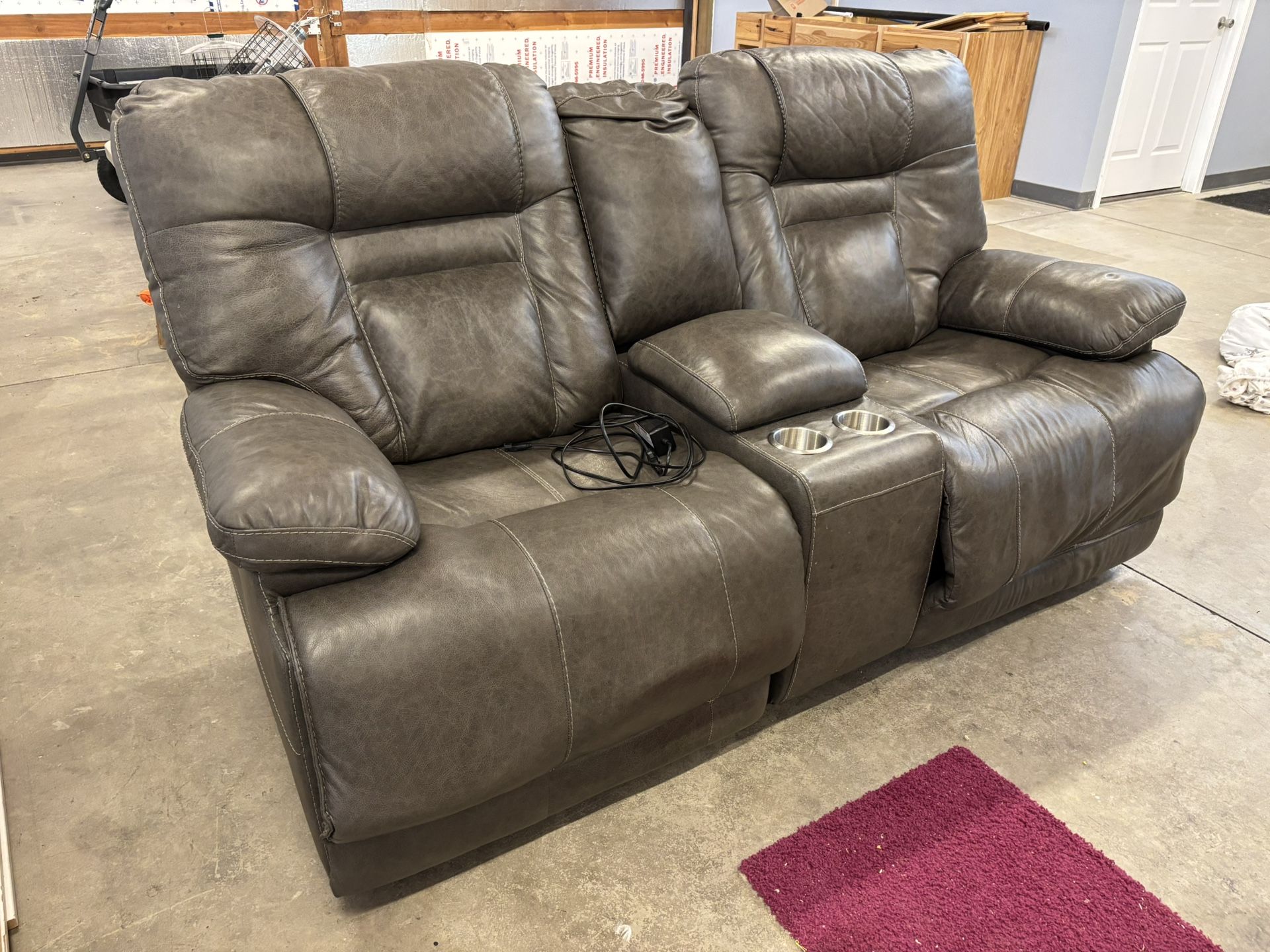 Ashley Leather Electric Recliner- Ready to Pick Up Sunday!