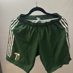 Adidas Portland Timbers Soccer Shorts Size Medium