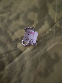 Earrings and a ring