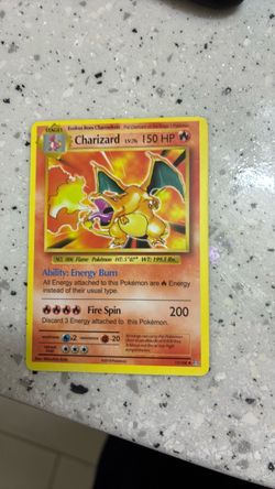 Charzard XY looking to trade for dragonite xy
