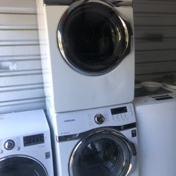Samsung Washer And Dryer Set Electric 