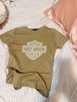 Vintage Harley Davidson polo baby teeļæ¼