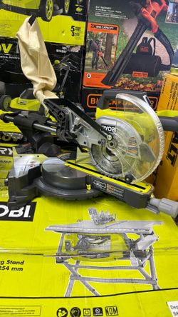 Ryobi 7-1/4 sliding miter saw