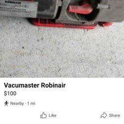 Vacumaster Robinair 