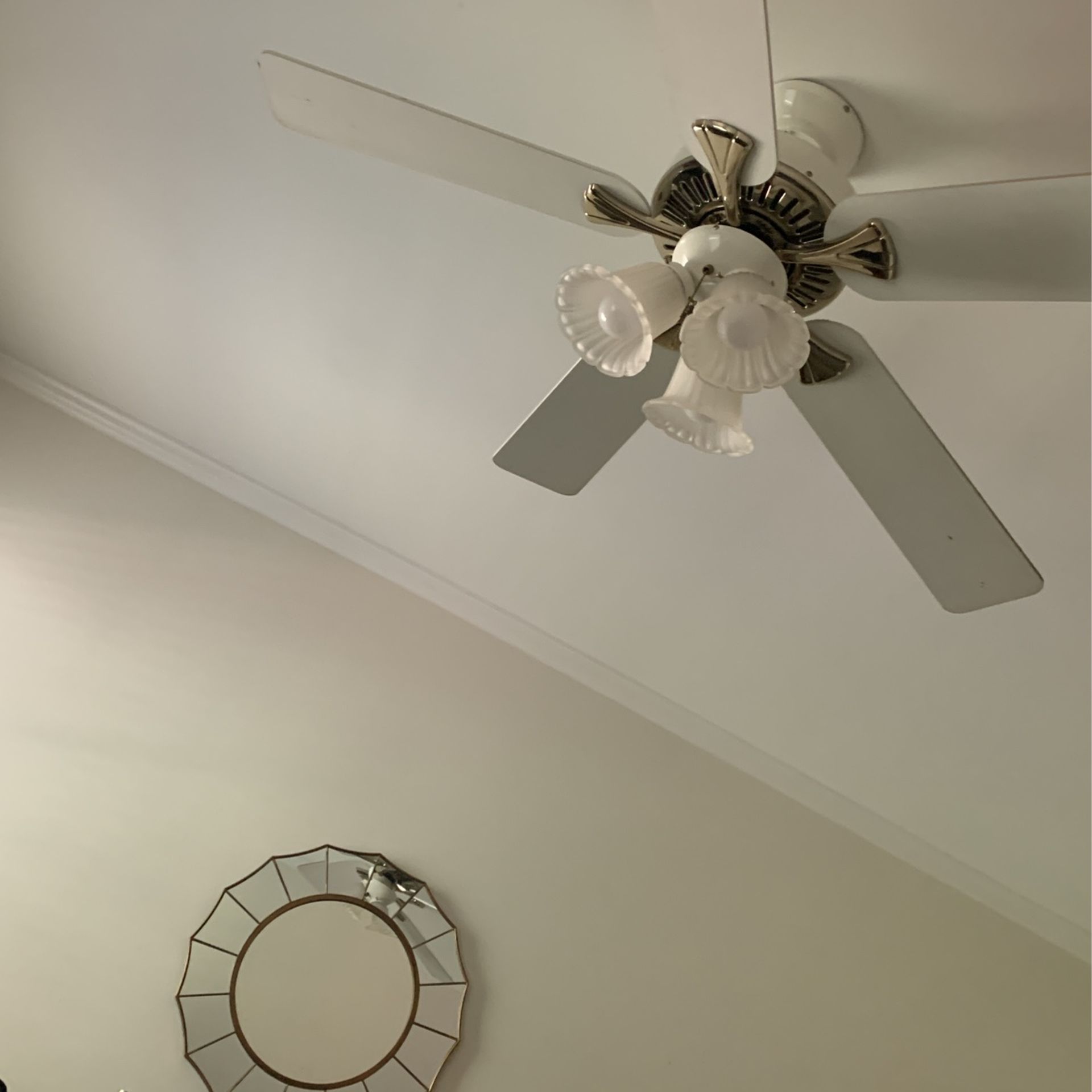 Brand New Fan 3 Speed Wireless 3 60w Bulbs Comes With 