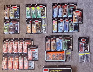 Star Wars TVC ARC Clone Wars Trooper Mandalorian Stormtrooper Figure Lot