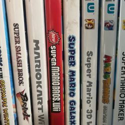 Wii And Wii U Games