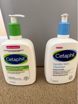 Cetaphil lotion and cleanser set