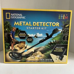 National Geographic Starter Metal Detector Kit for Kids