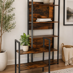 Bookshelf & Small Shelf/Shoe Rack (Vasagle)