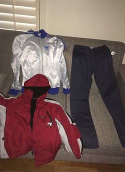 Two jackets and a pants the pants is new