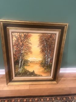 Framed And Signed artwork