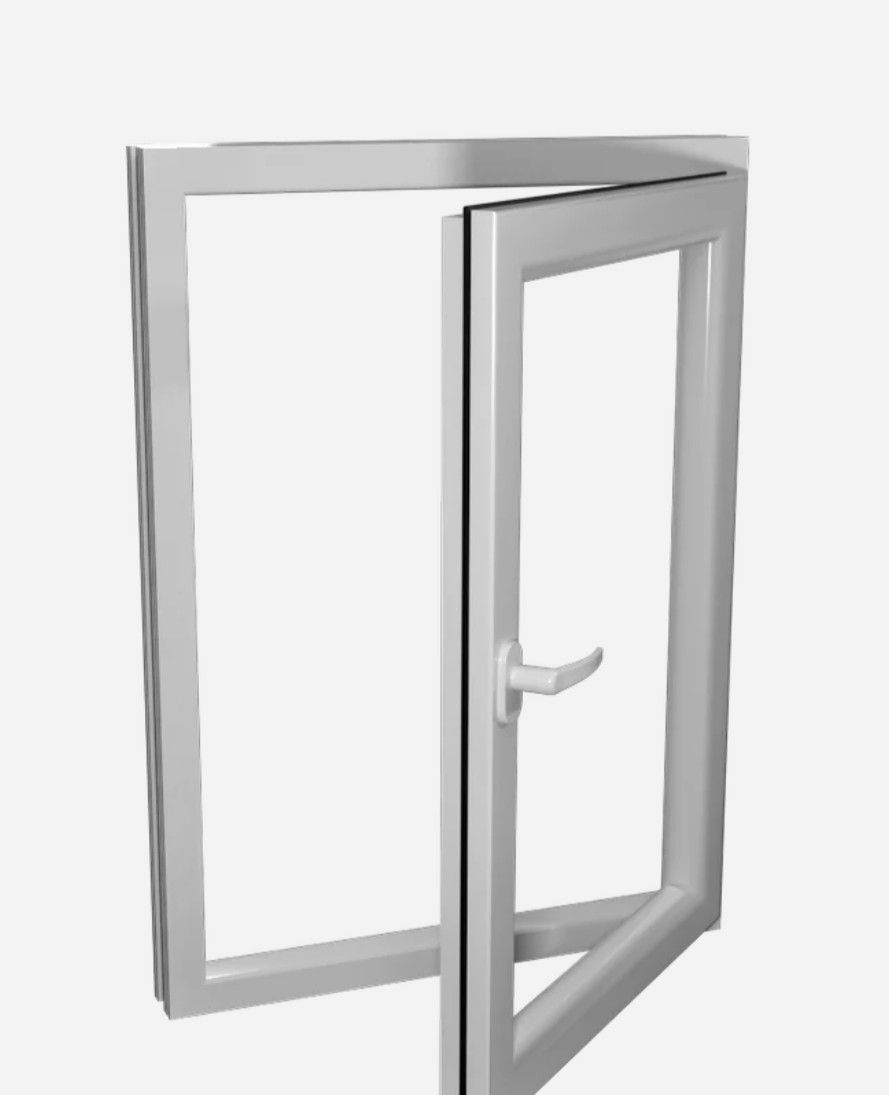 Euro Tek Tilt & Turn Window Dual Glazed Argon Full No Grids