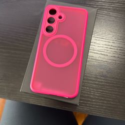 Samsung S25 Hot Pink Phone Case