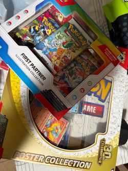 Pokémon 30th poster collection and first partner