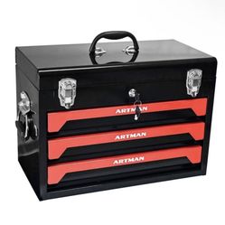 ❤️Tool Box Including 439 Pieces of Mechanics Tool Kit