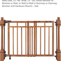 Wooden Baby Gate
