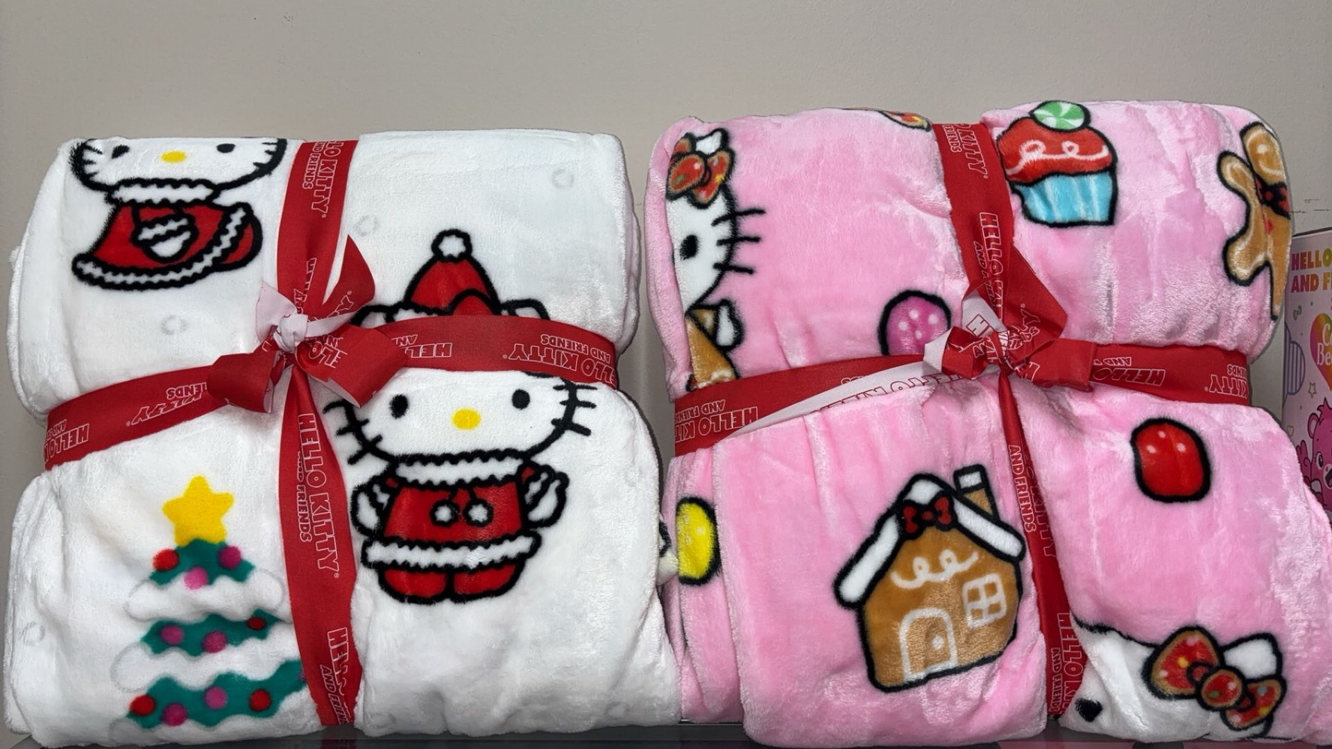Hello kitty blankets 
