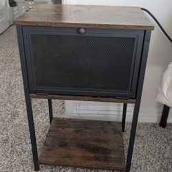 Nightstand With Power Connections 