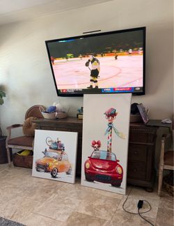 Kids Nursery Bedroom Artwork Giraffe