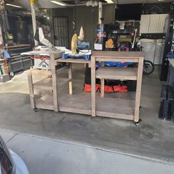 Woodworking Table With Built In Table Saw