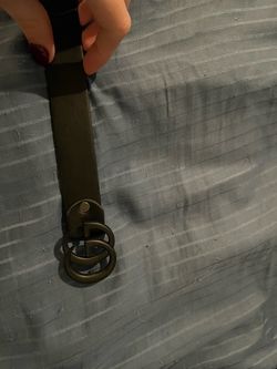 Black womens belt