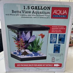 1.5 Gallon Fish Tank