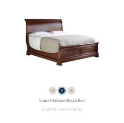 King Sleigh Bed