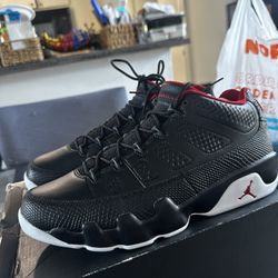 Jordan 9 Low Bred Size 10.5 Brand New
