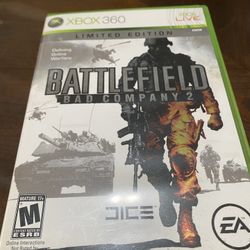 Battlefield: Bad Company 2 Xbox 360 Limited Edition CIB Complete Tested