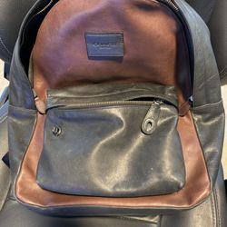 Coach Genuine Leather Backpack 