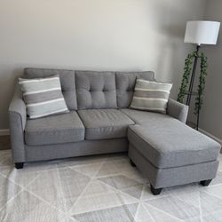 Sofa with Reversible Chaise