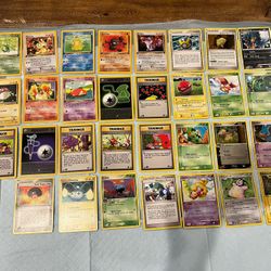 35 Vintage Pokemon Cards - 15 Are 1st Edition Team Rocket 