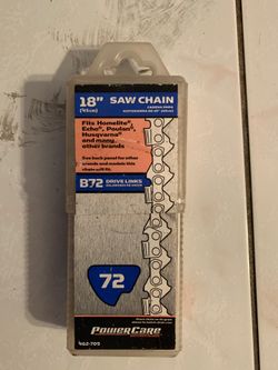 18”saw chain. New