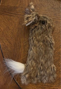 Brown Faux Fur Golf Head Cover