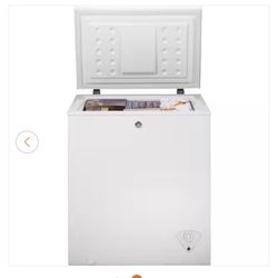 GE Garage Ready 5.1 cu. ft. Manual Defrost Chest Freezer in White