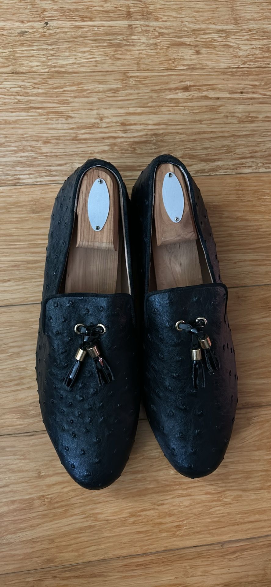 men Leather Tassel Loafers