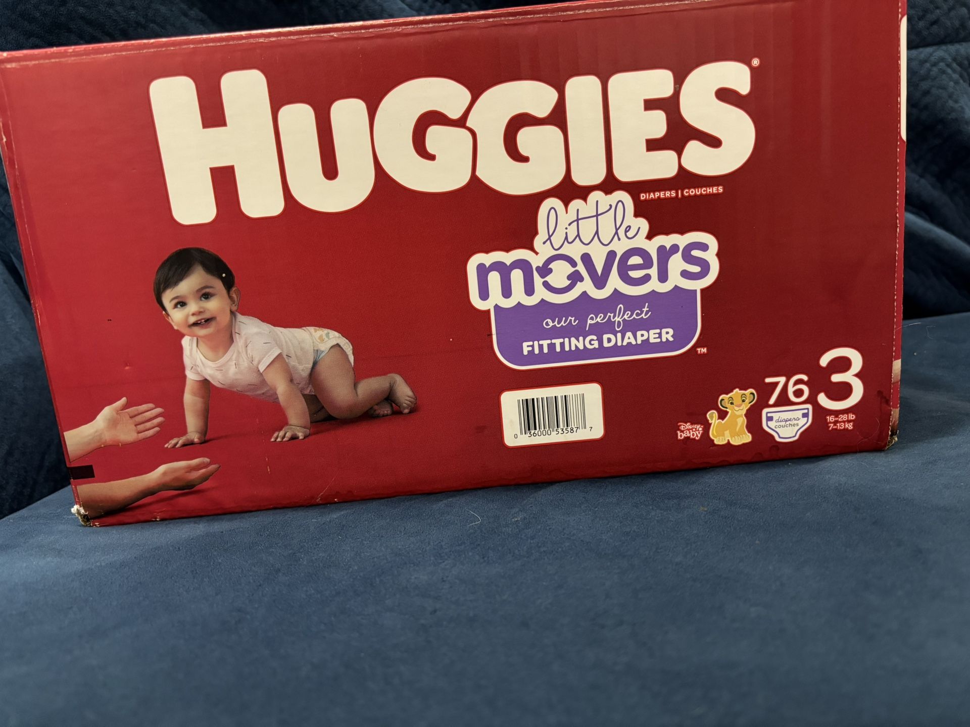Size 3 Huggies Little Movers