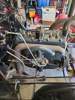 Model a engine and Mitchell syncro transmission