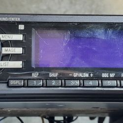 Sony CDX-GT710
CD receiver with MP3/WMA/AAC playback