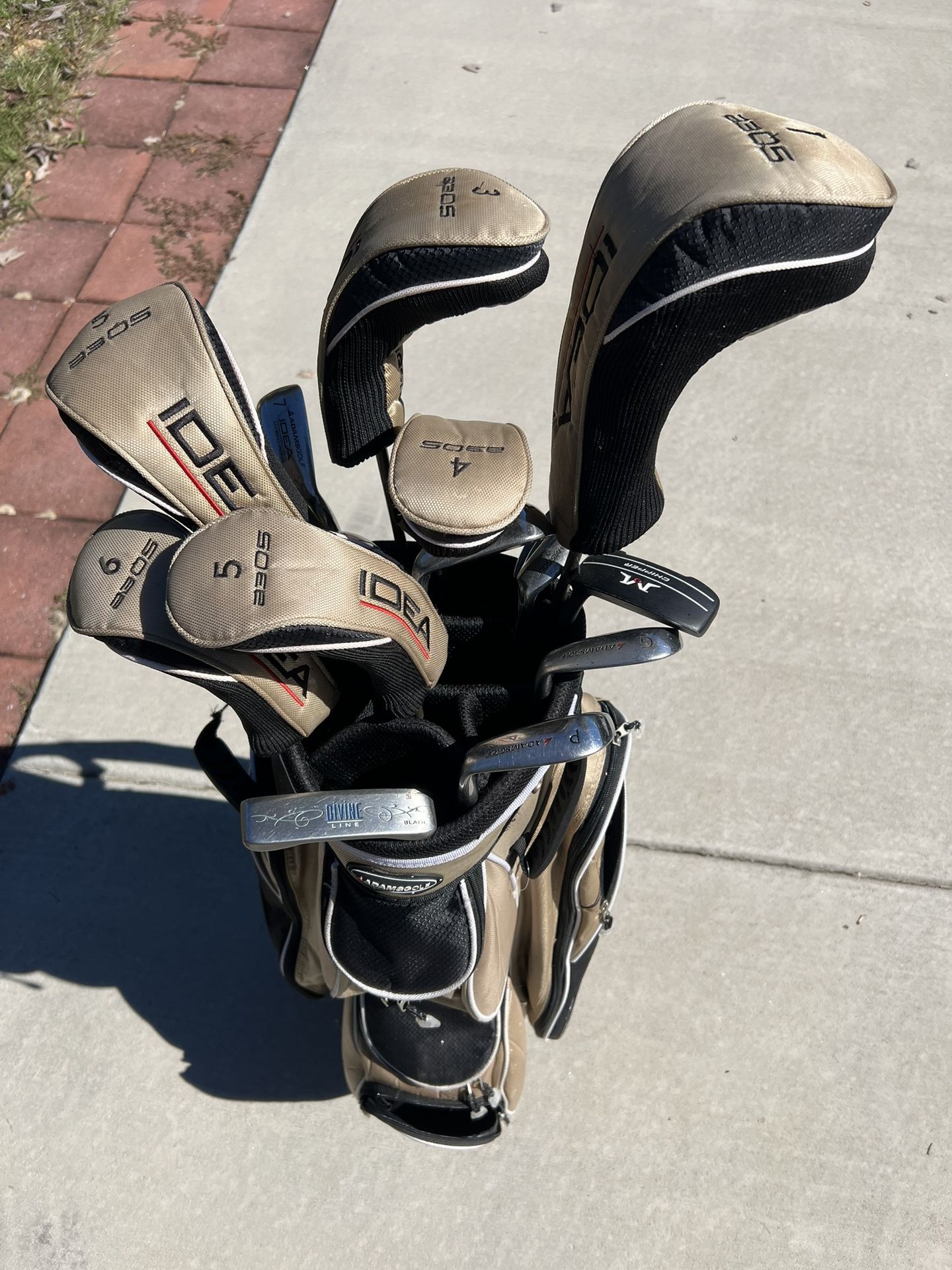 adams golf women's petite a30s golf clubs