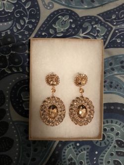 Brand New Rose Gold Earrings