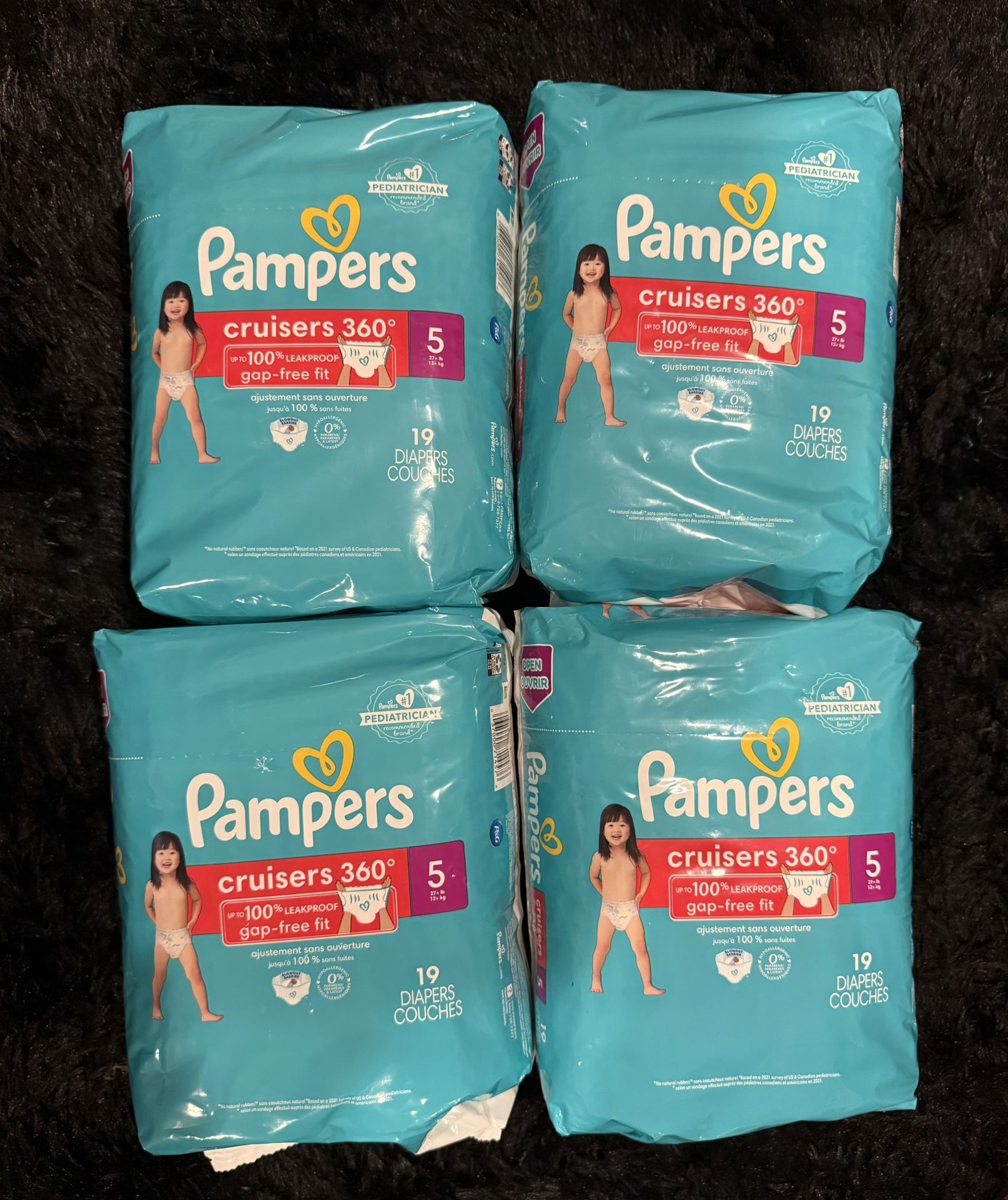 Pampers Cruisers 4 PACK SIZE 5