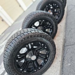 Wheels 20 6 Lugs Universal  33x12.50r20 