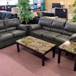 Bladen Slate Living Room Set /couches /Sofa and Loveseat 