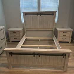 Ashley Queen Bedroom Set Like New 