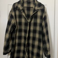 SHEIN Curve Flannel