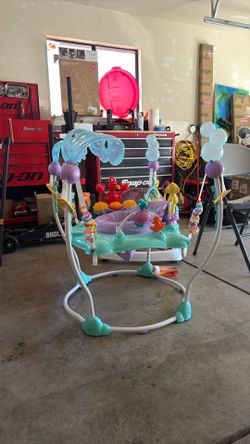 Little Mermaid baby bouncer