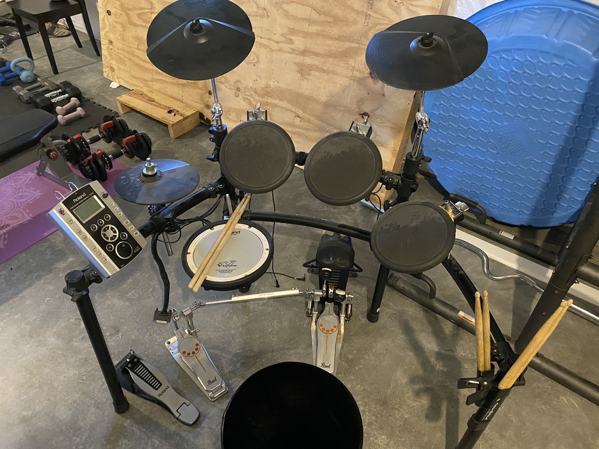 Roland TD-9 Drum Set
