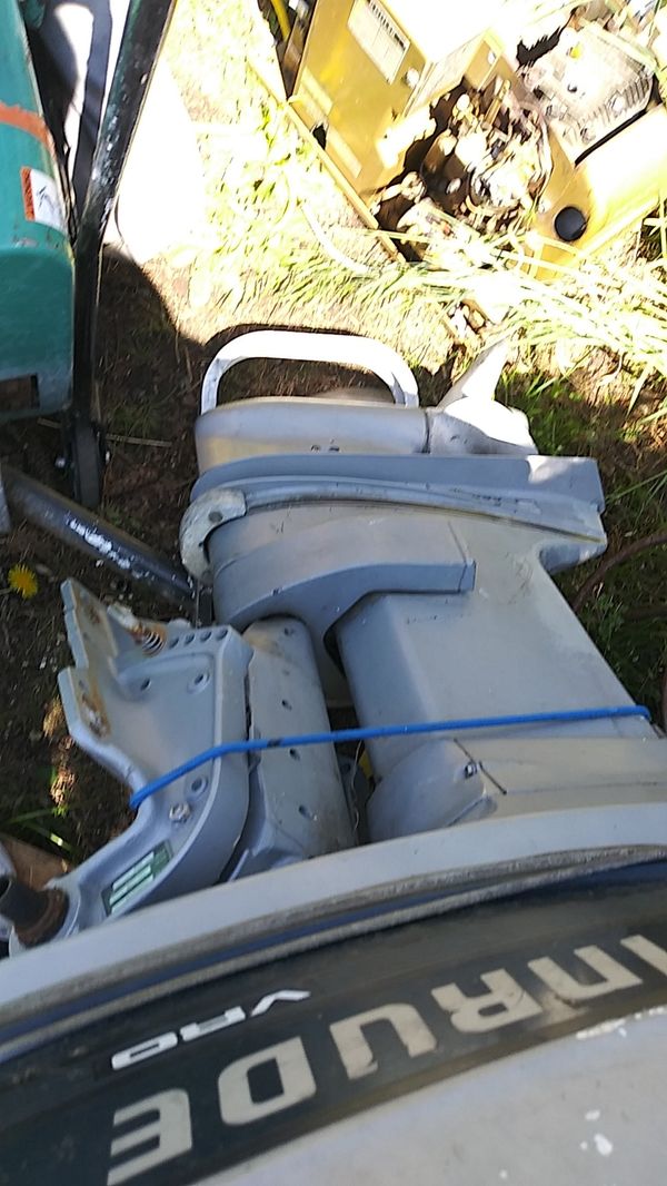 Evinrude 40 horsepower outboard running for Sale in Seattle, WA OfferUp
